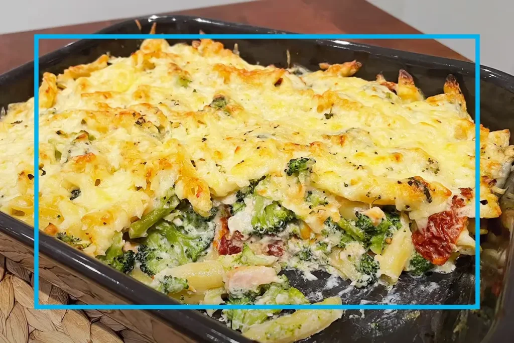 Salmon & Broccoli Pasta Bake