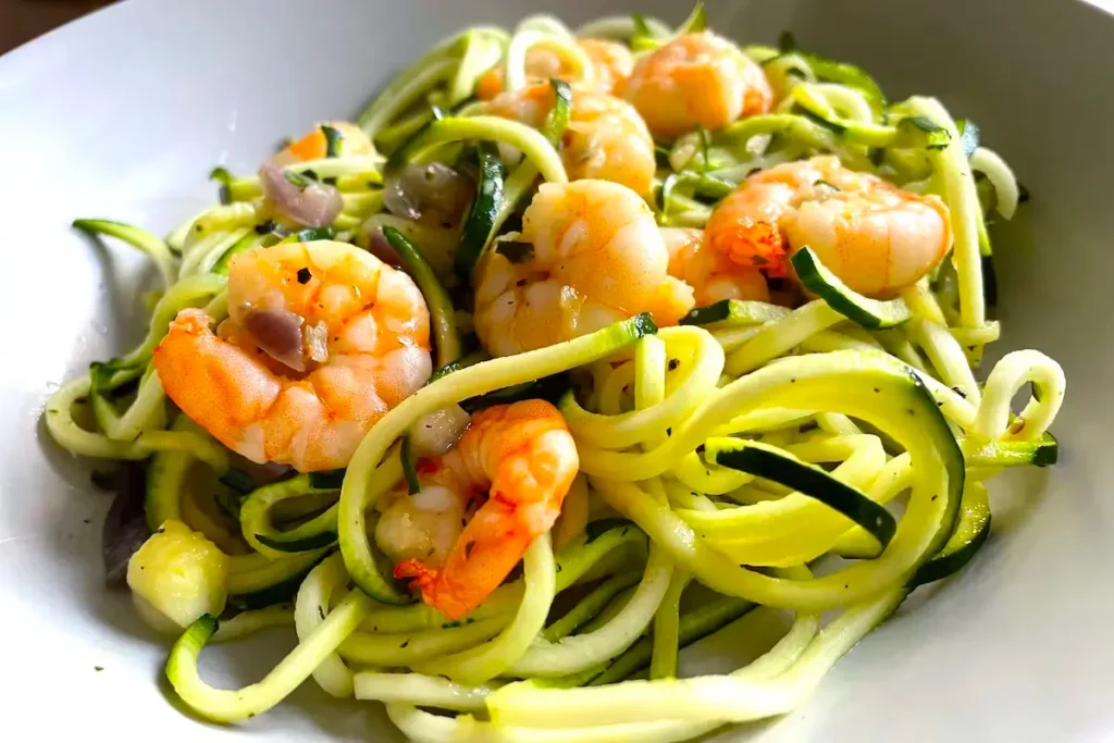 Prawn & Courgette 'Spaghetti'